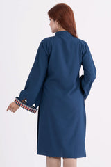 Women's Ethnic Tops (Teal)