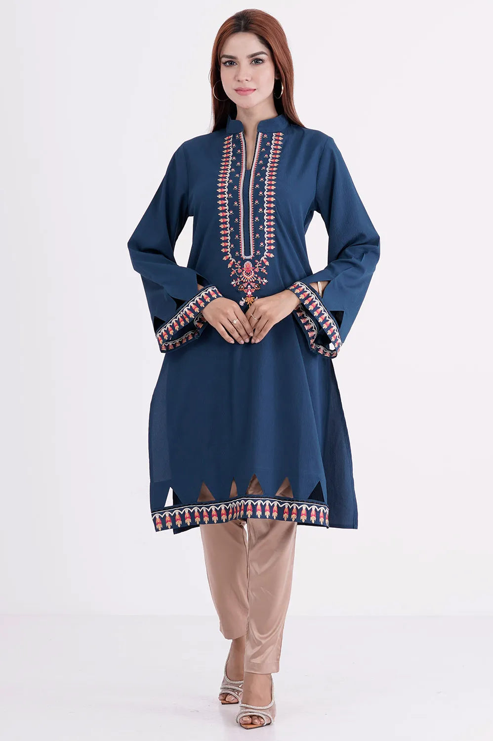 Women's Ethnic Tops (Teal)