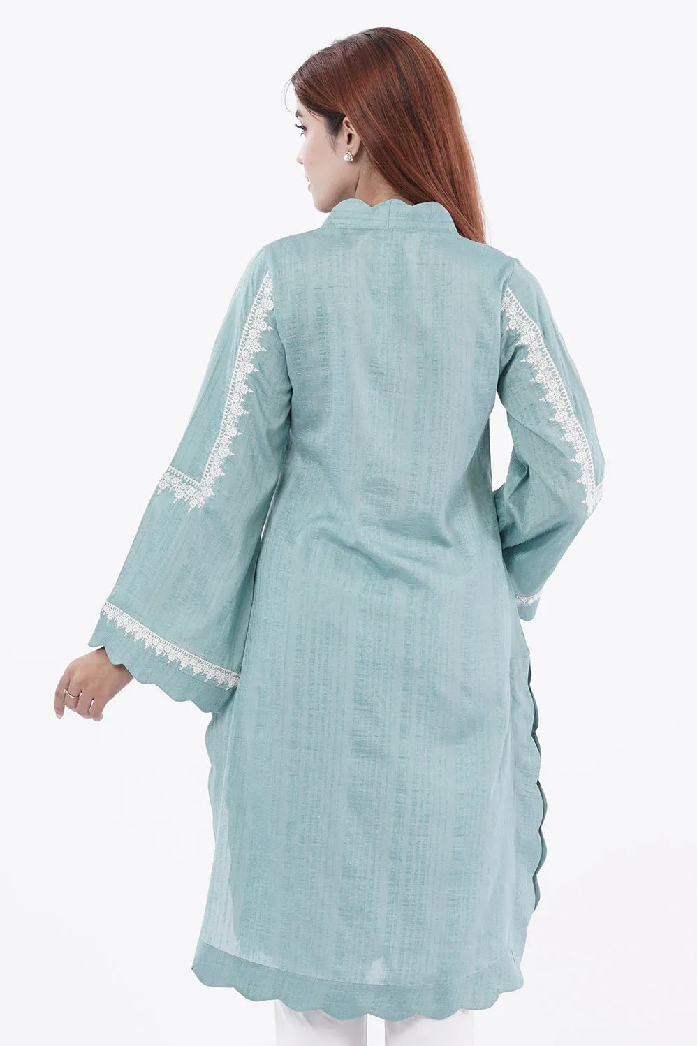 Women's Ethnic Tops (AQUA)