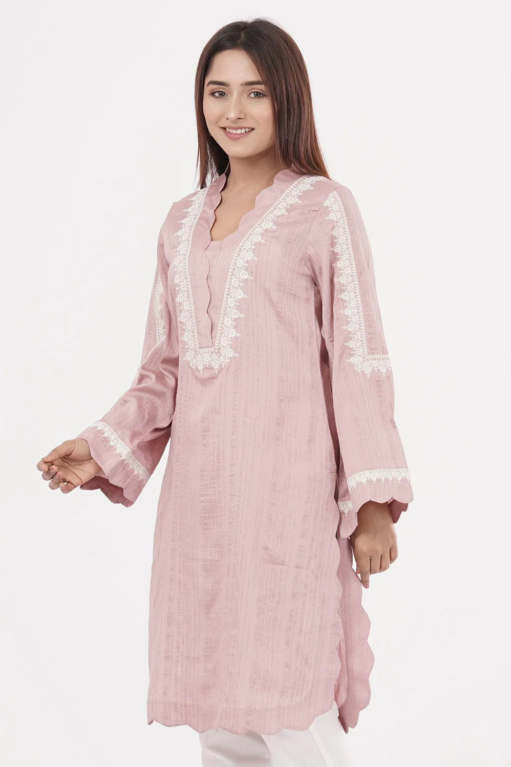 Women's Ethnic Tops (Peach)