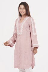 Women's Ethnic Tops (Peach)