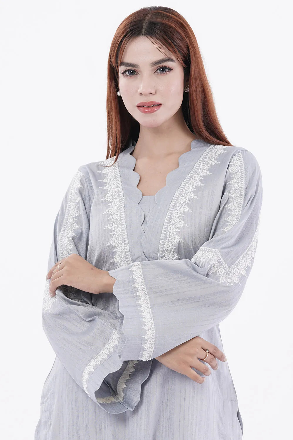 Women's Ethnic Tops (Powder Blue)