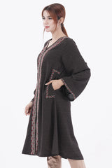 Women's Ethnic Tops (Coffee)