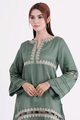 Women's Ethnic Tops (Green)