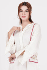 Women's Ethnic Tops (Cream)
