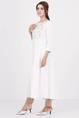 Women's Ethnic Tops (White)