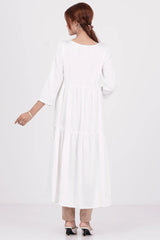 Women's Ethnic Tops (White)