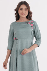 Women's Ethnic Tops (Green)