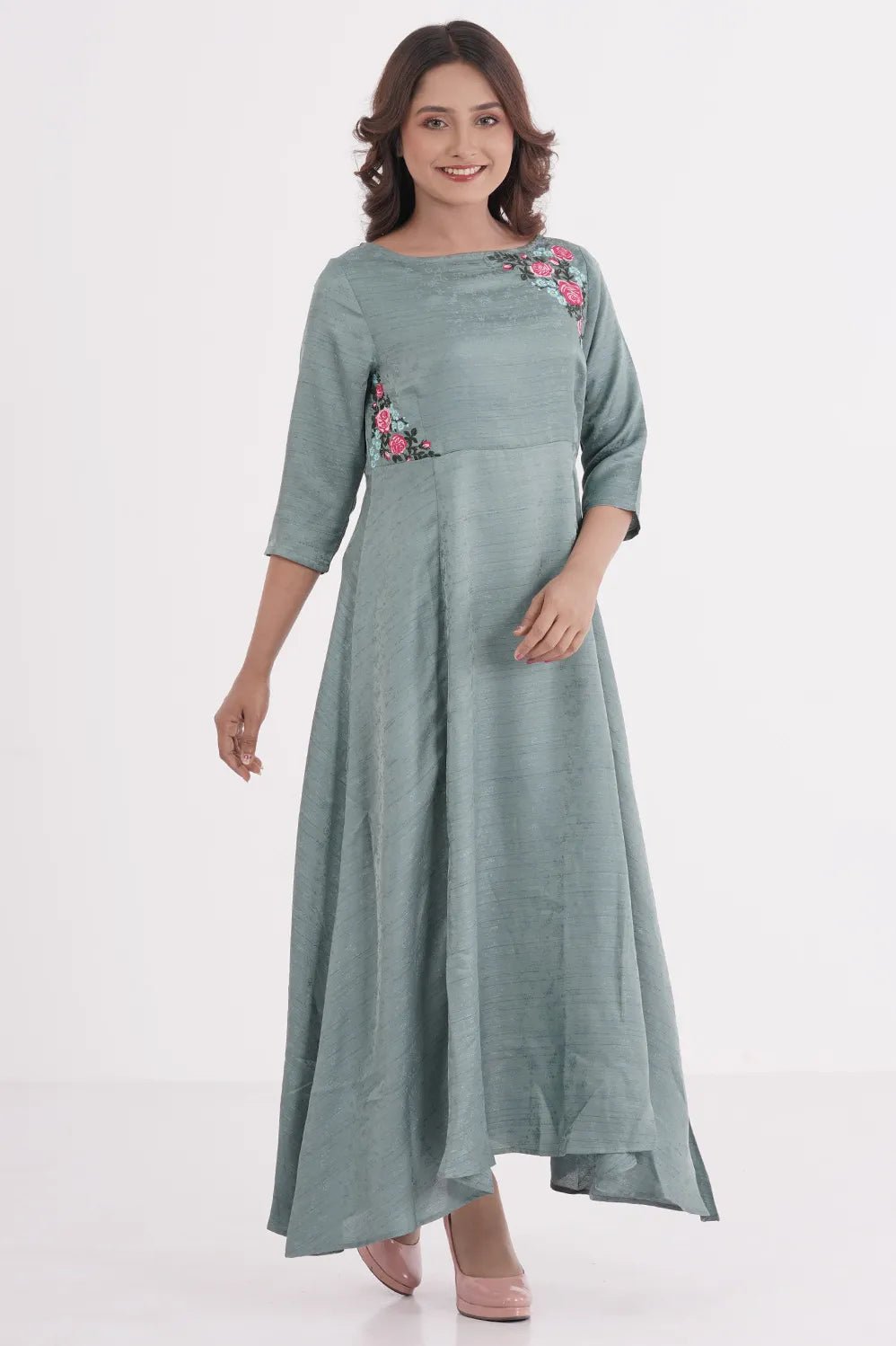 Women's Ethnic Tops (Green)