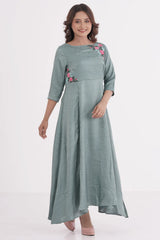 Women's Ethnic Tops (Green)