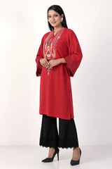 Women's Ethnic Tops (Cherry Red)