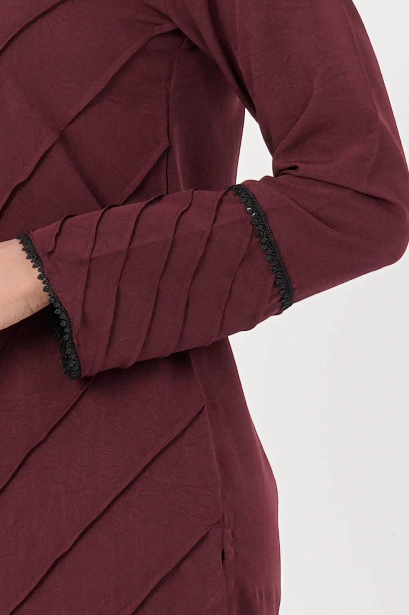 Women's Ethnic Tops (Dk. Maroon)