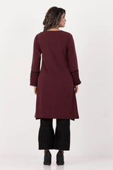 Women's Ethnic Tops (Dk. Maroon)