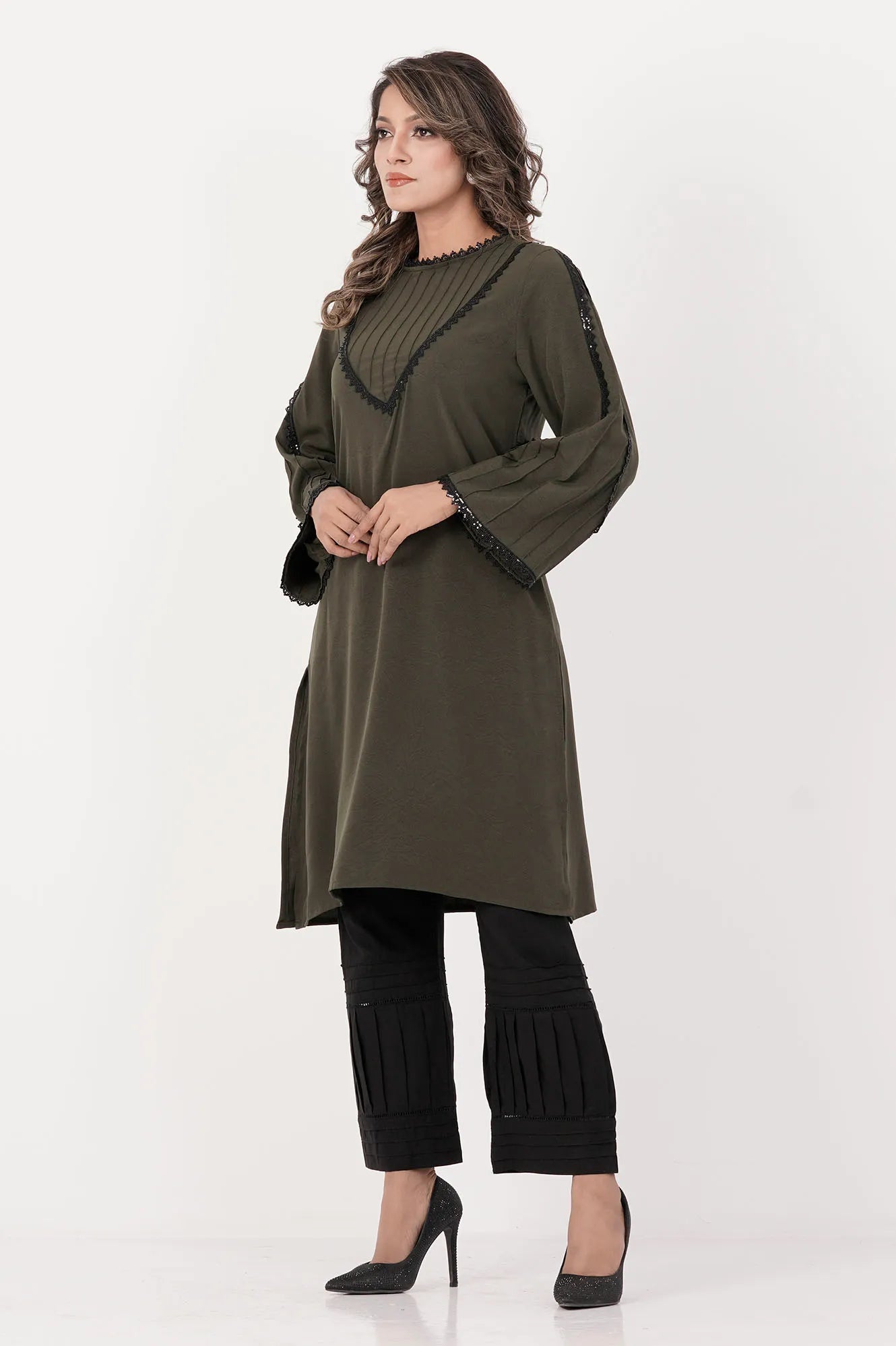 Women's Ethnic Tops (Moss)