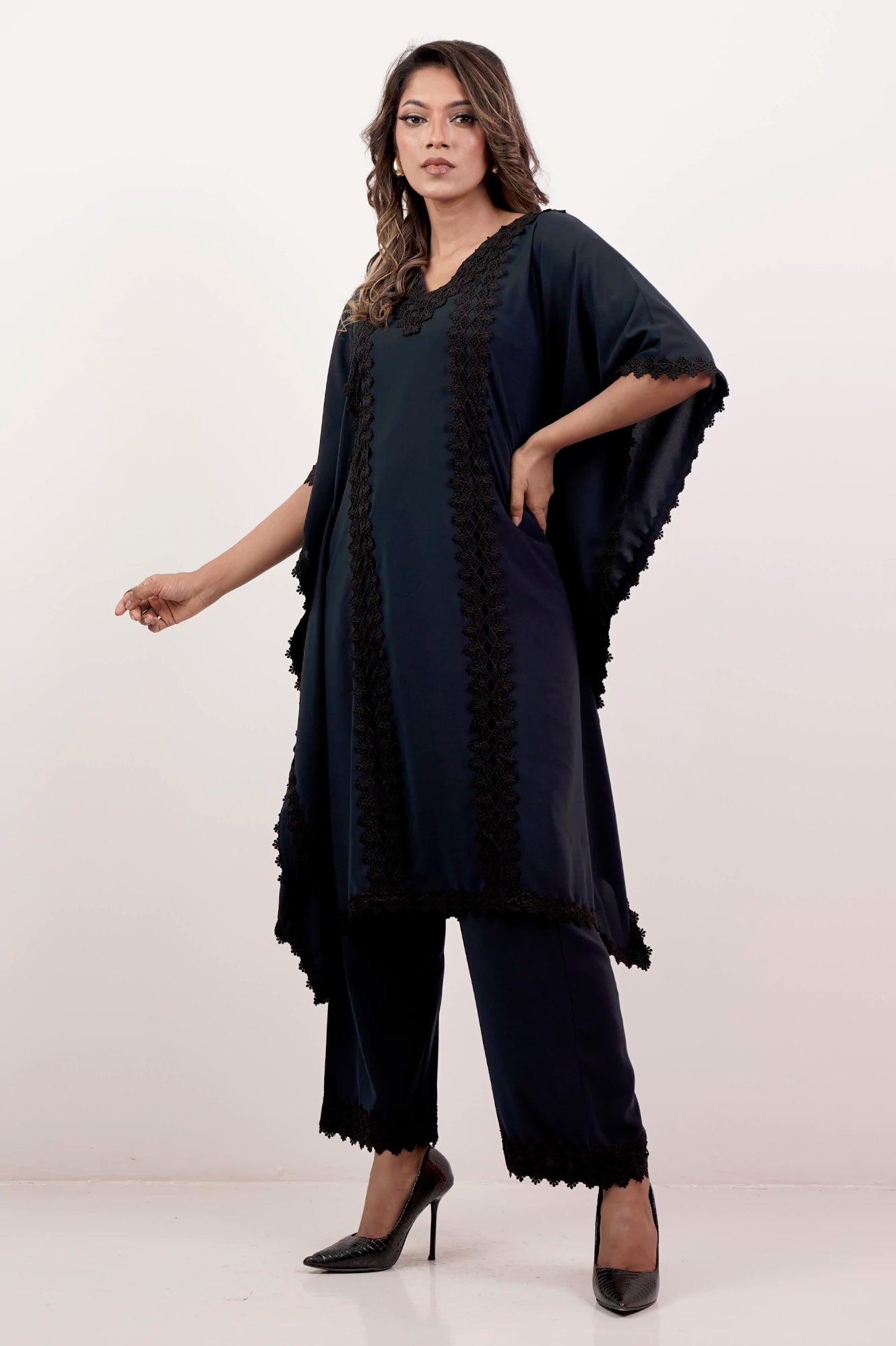 Women's Ethnic Tops (Navy)