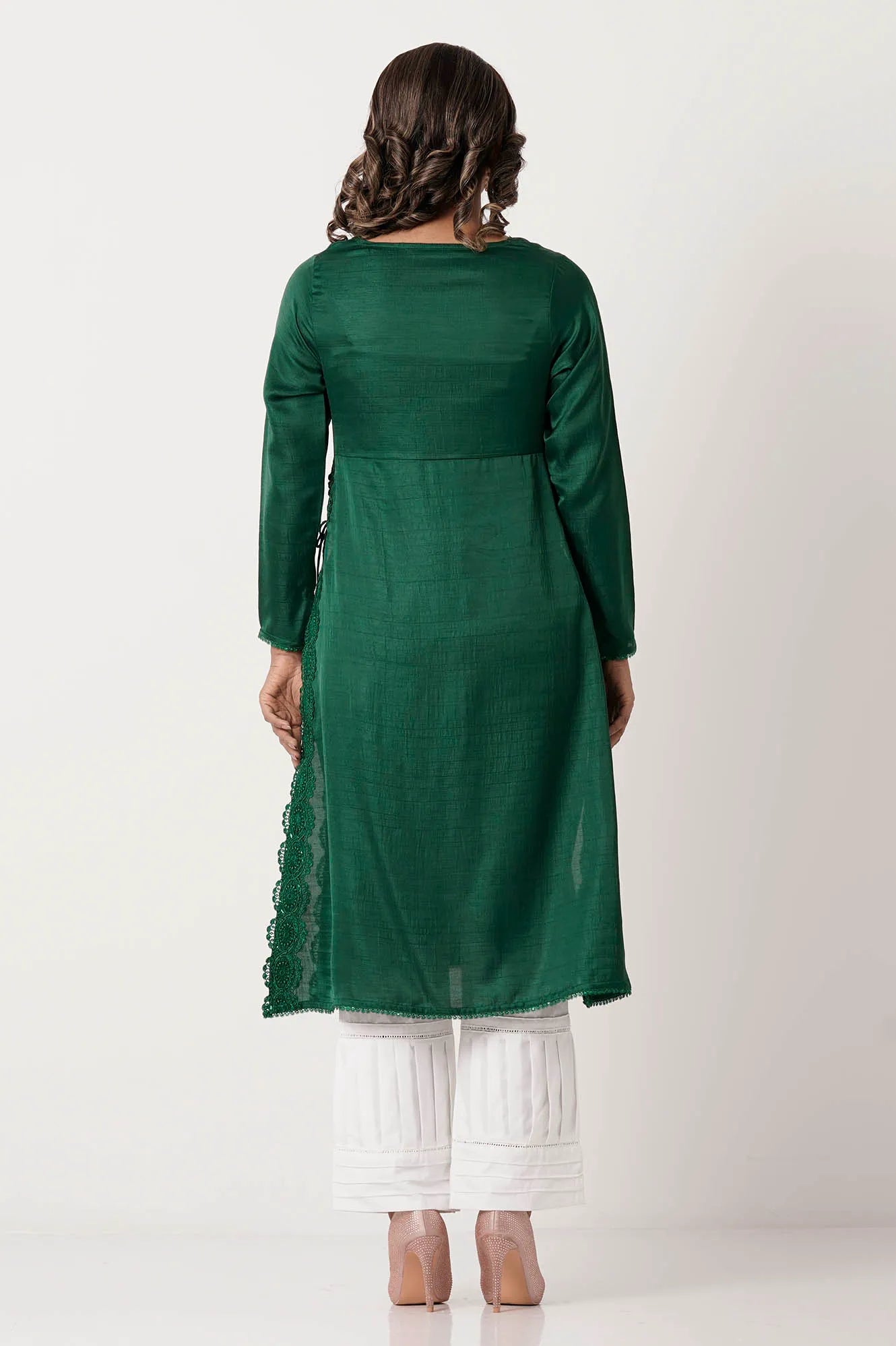 Women's Ethnic Tops (Green)