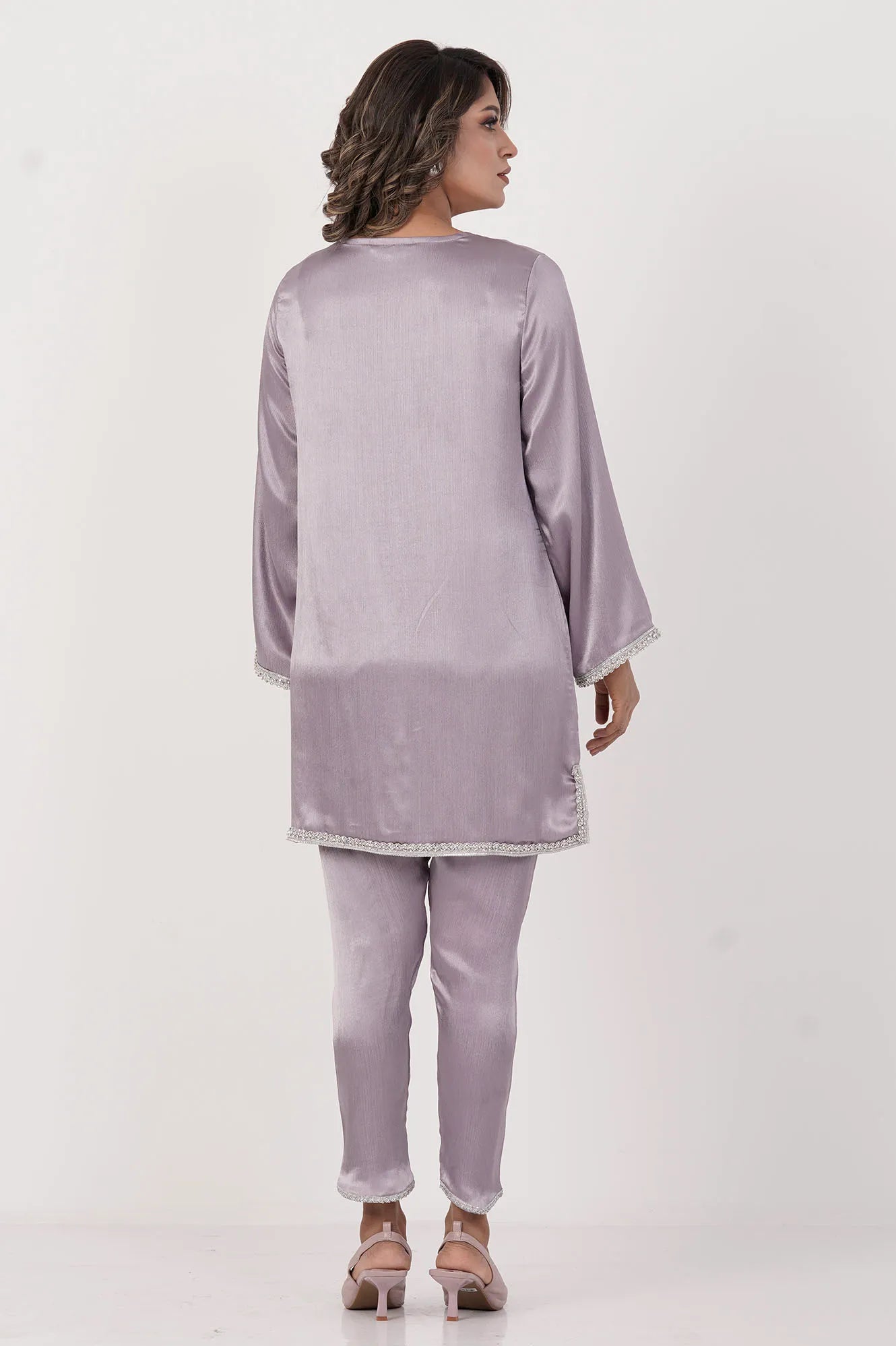 Women's Ethnic Tops (Purplish Grey)