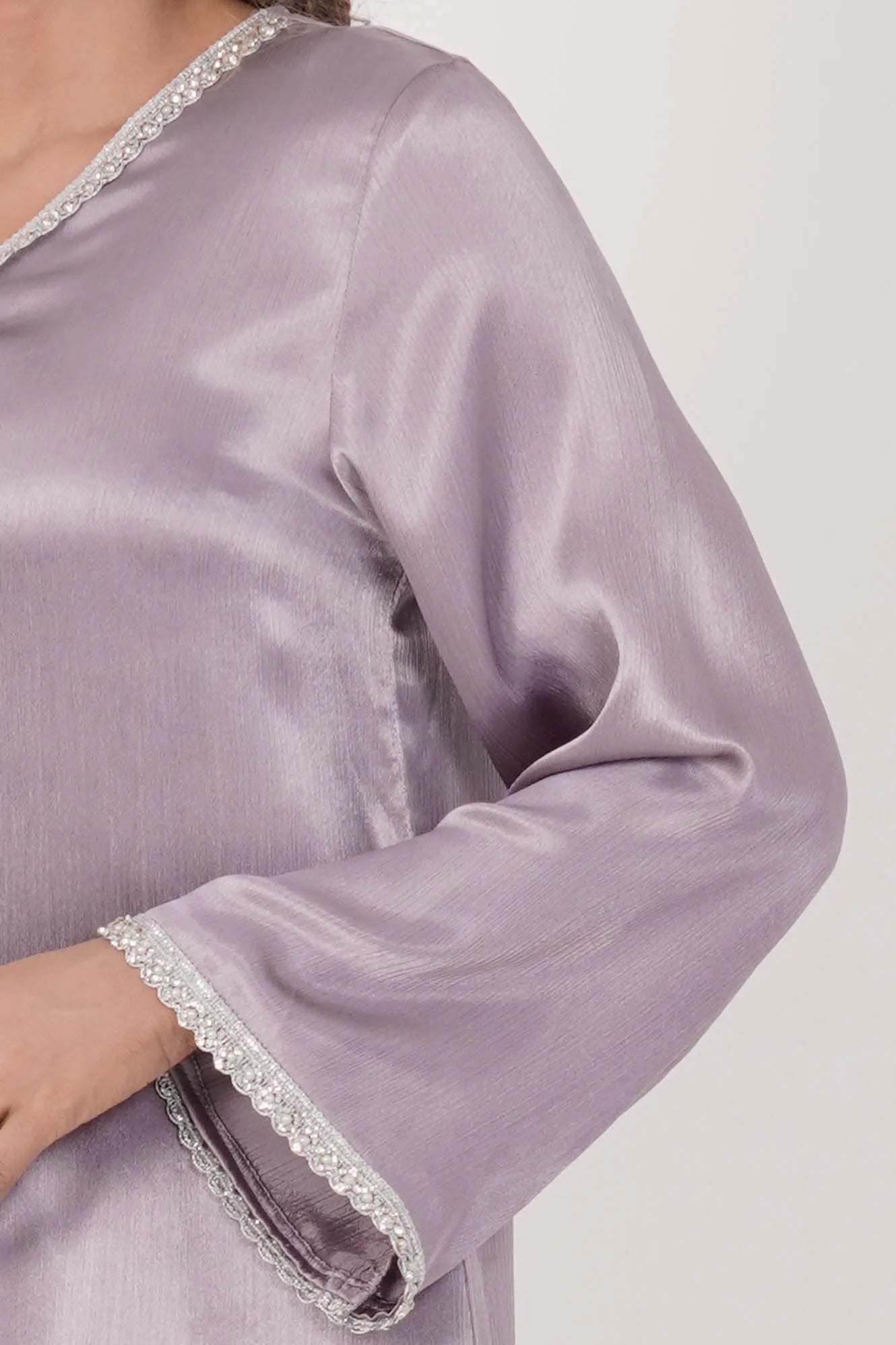 Women's Ethnic Tops (Purplish Grey)