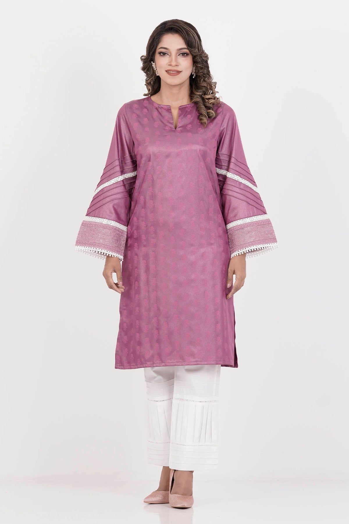 Women's Ethnic Tops (Raspberry)