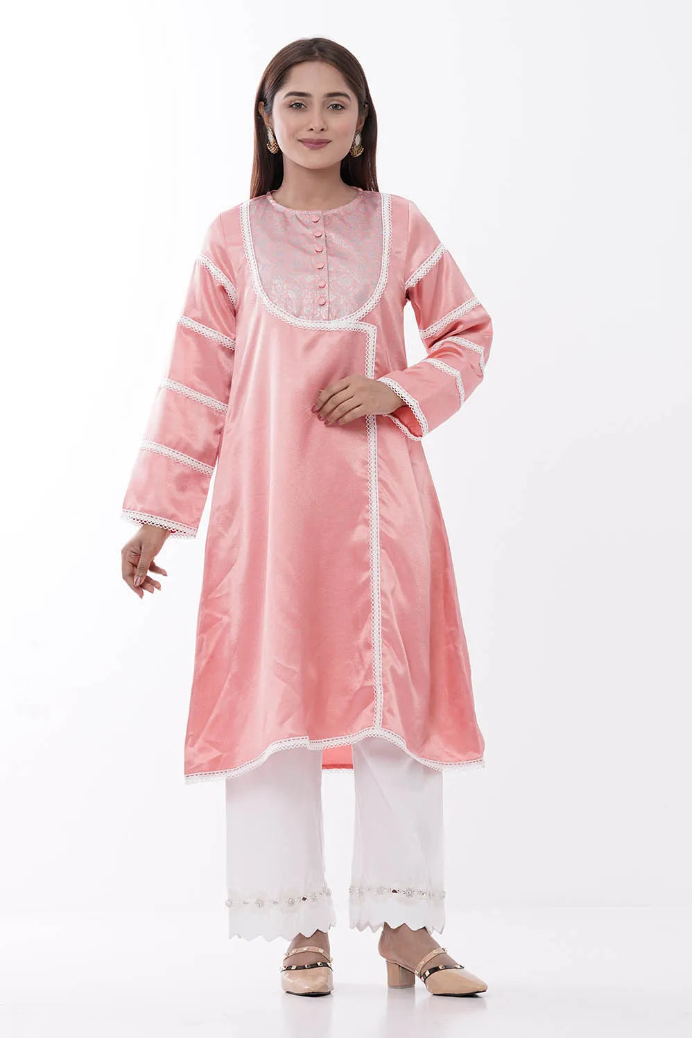 Women's Ethnic Tops (Coral)