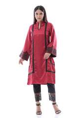 Women's Ethnic Tops (Dk. Maroon)