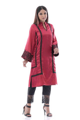 Women's Ethnic Tops (Dk. Maroon)