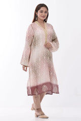 Women's Ethnic Tops (Peach)