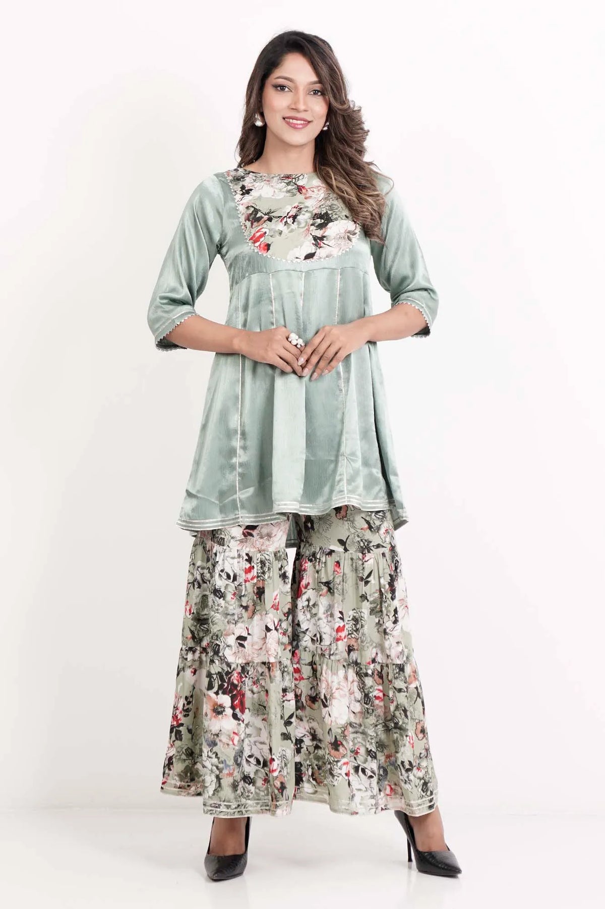 Women's Ethnic Tops (Mint)