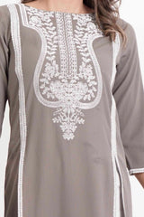 Women's Ethnic Tops (Grey)