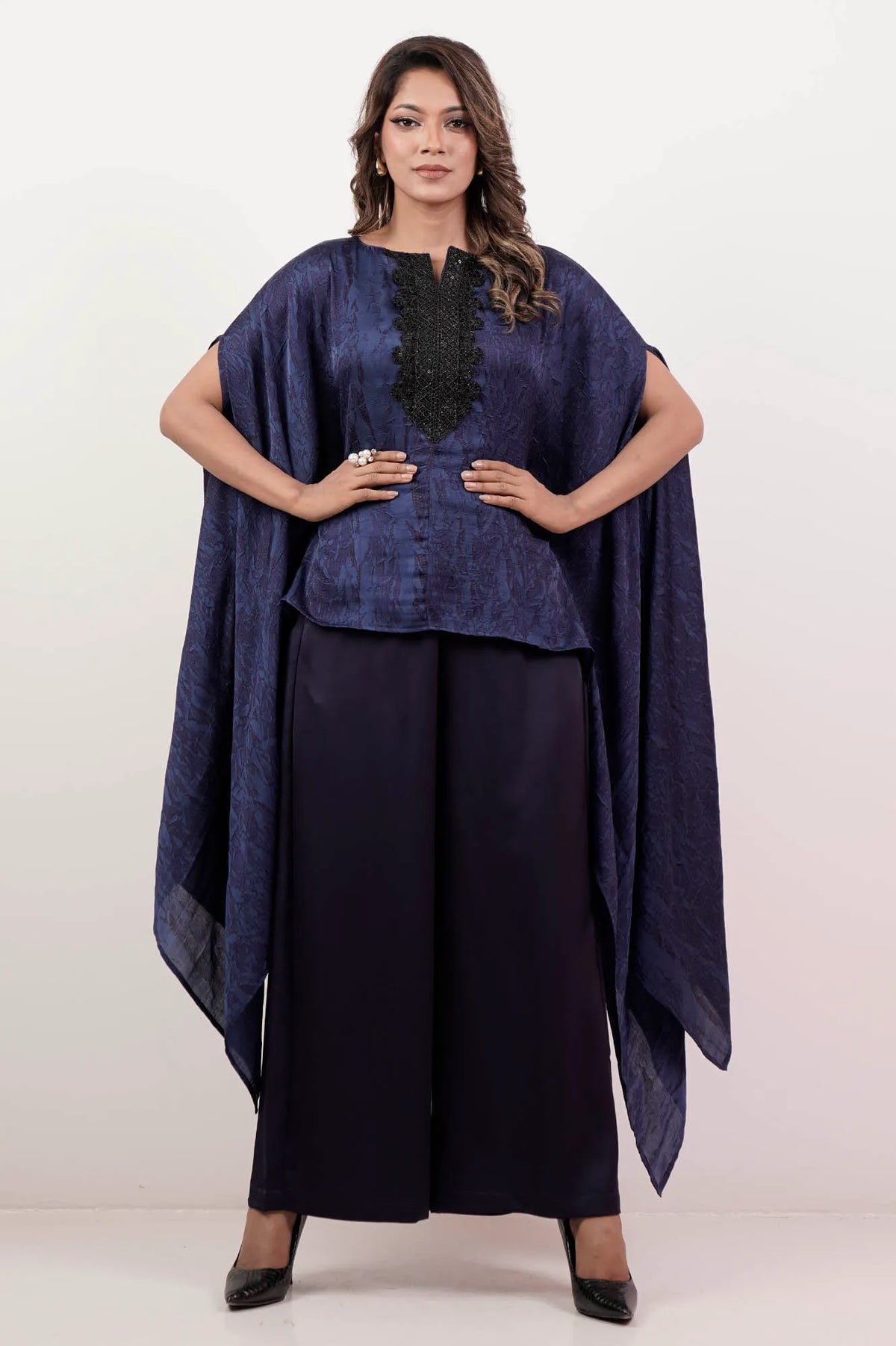Women's Ethnic Tops (Navy)