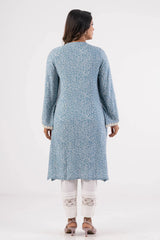 Women's Ethnic Tops (Blue Floral)