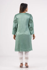 Women's Ethnic Tops (Aqua Green)