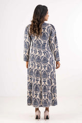 Women's Ethnic Tops (Navy Printed)