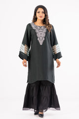 Women's Ethnic Tops (Dk. Green)