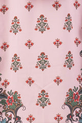 Women's Ethnic Tops (Pink Printed)