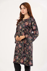 Women's Ethnic Tops (Black Printed)