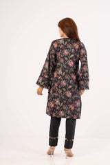Women's Ethnic Tops (Black Printed)