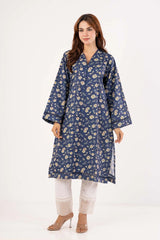 Women's Ethnic Tops (Navy Printed)
