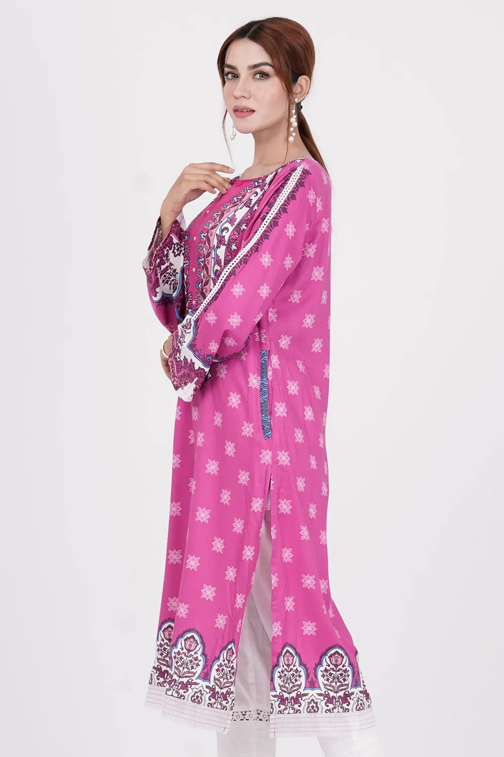 Women's Kurti (Pink)