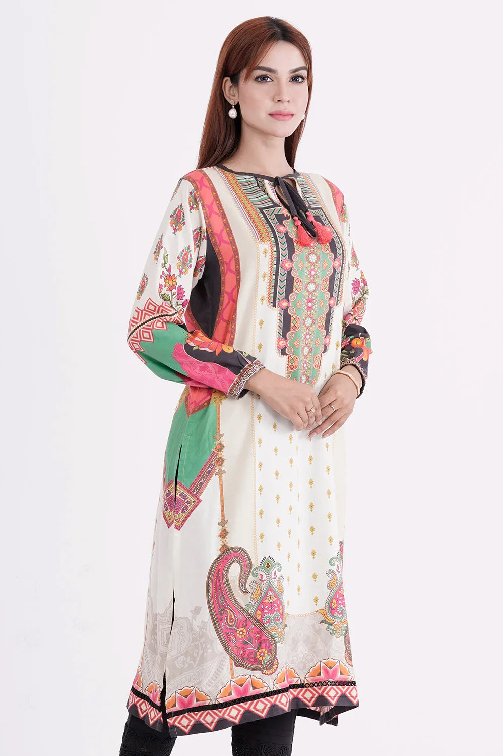 Women's Kurti (Off White)