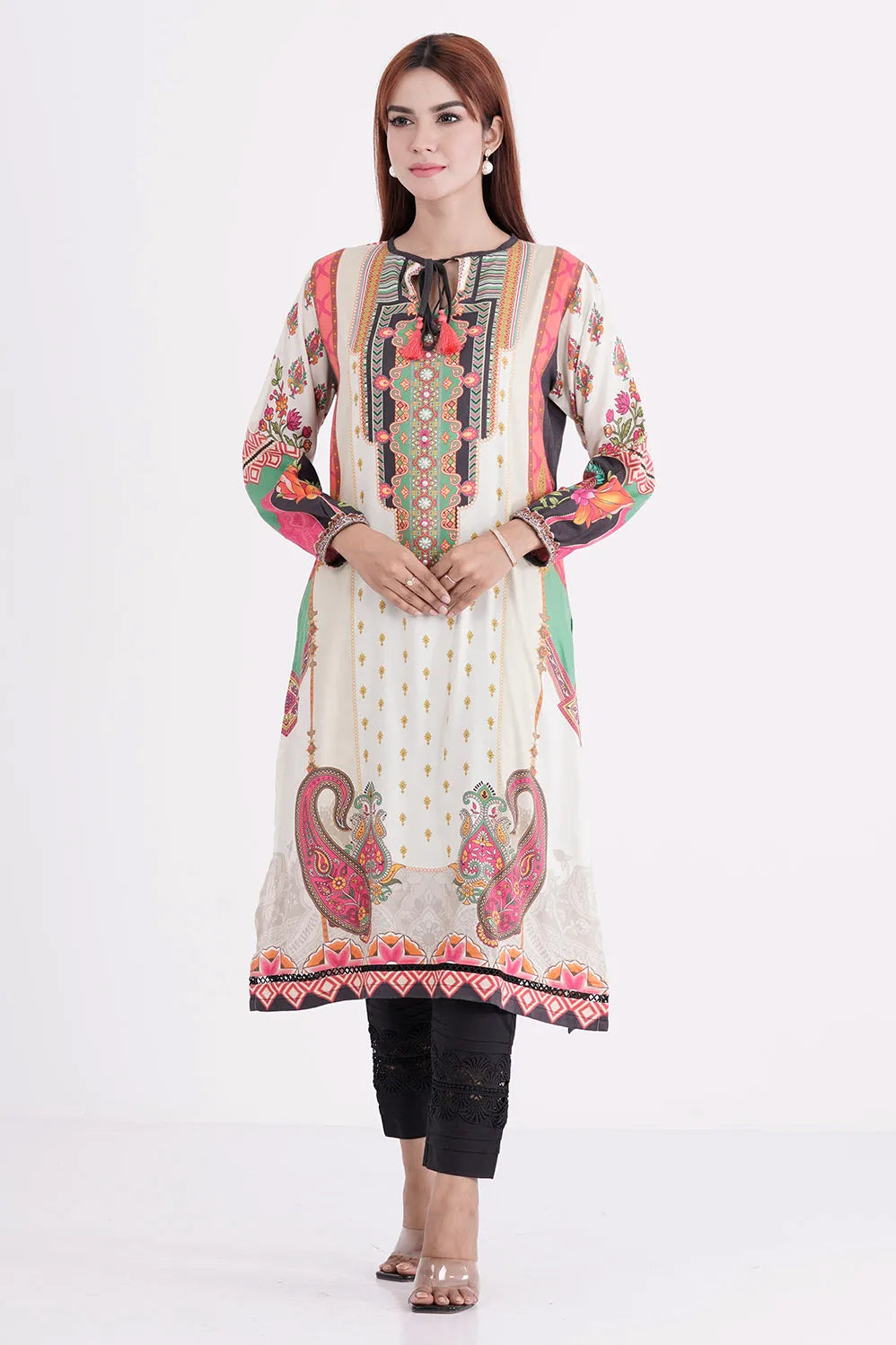 Women's Kurti (Off White)