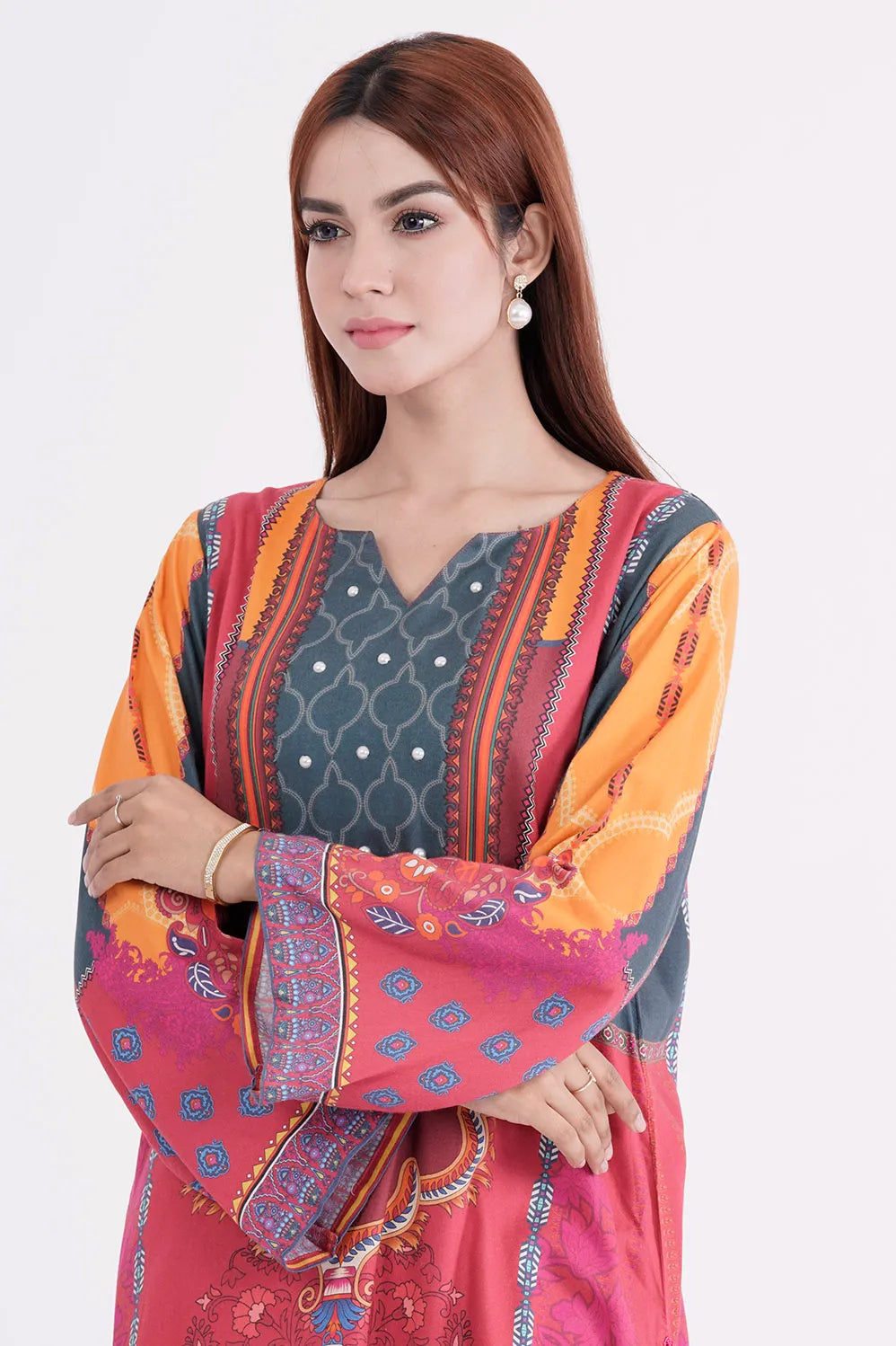 Women's Kurti (Megenta)