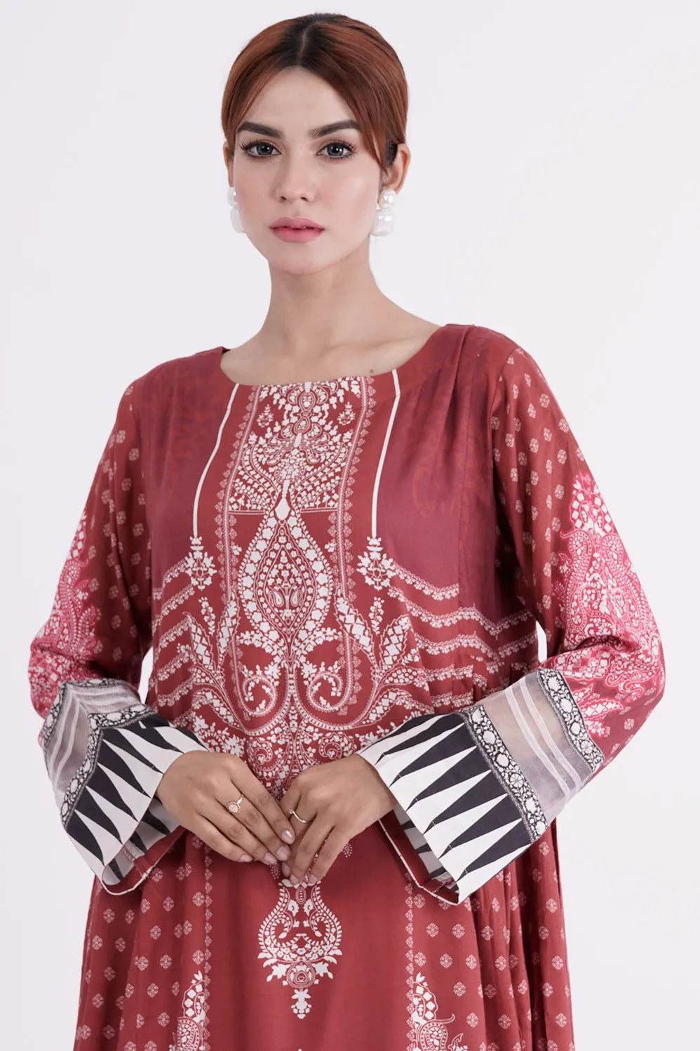 Women's Kurti (Maroon)