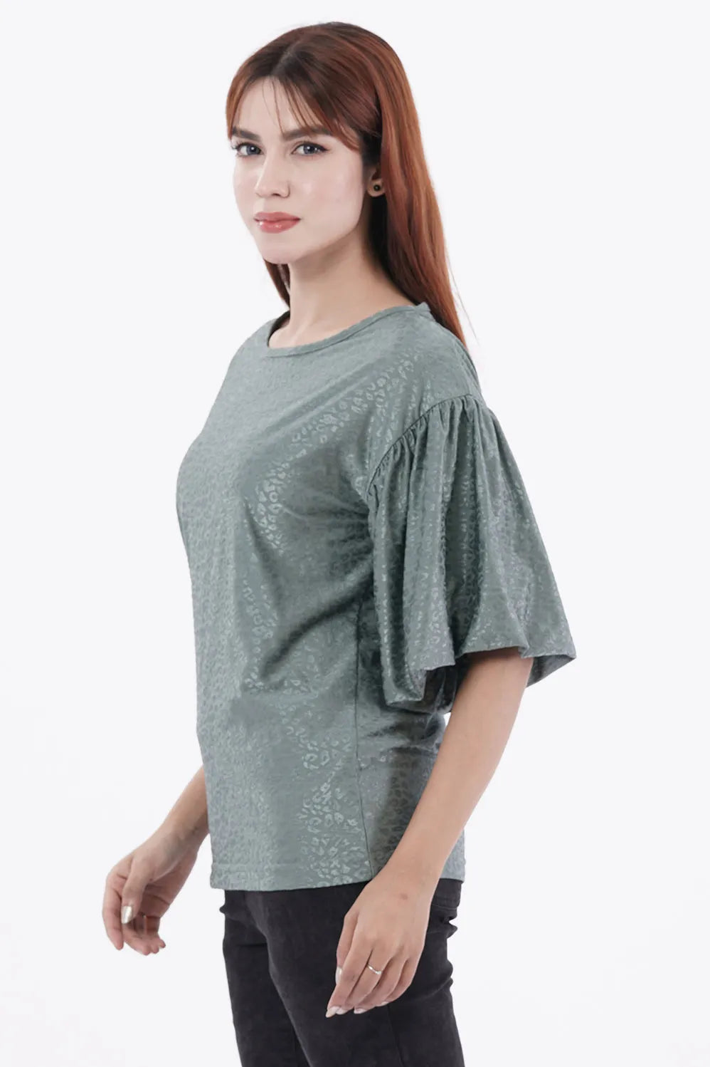 Women's Knitted Tops (Dark Sage)