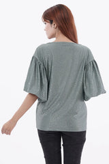 Women's Knitted Tops (Dark Sage)