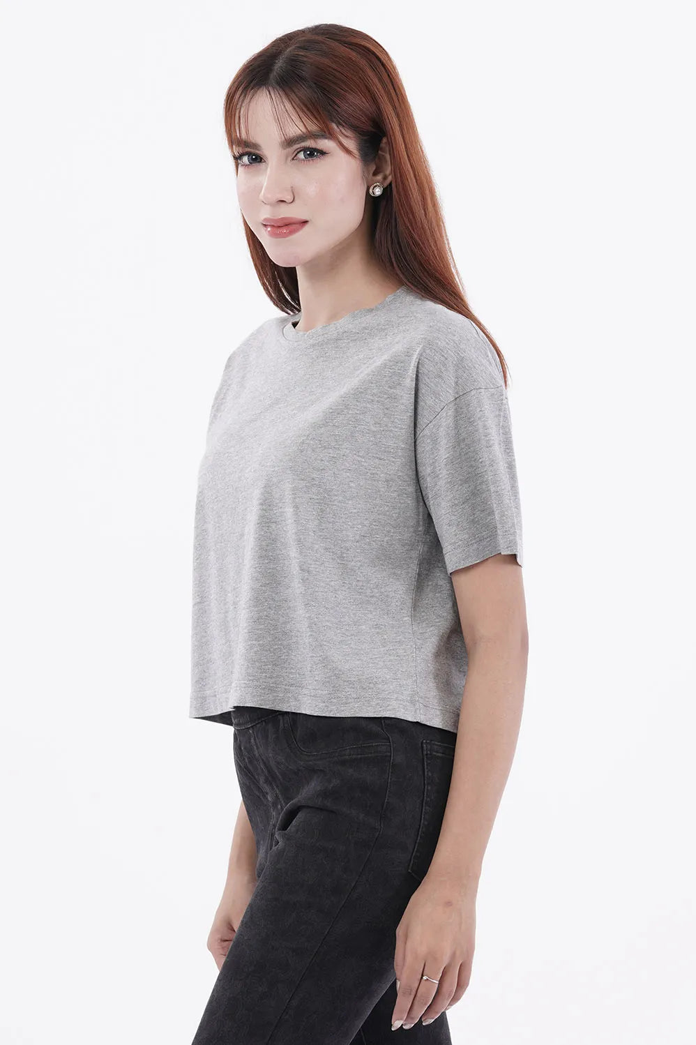 Women's Knitted Tops (Grey)