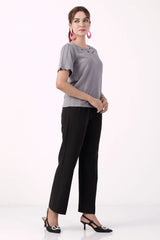 Women's Knitted Tops (Grey)