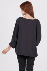 Women's Knitted Tops (Black)