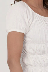 Women's Knitted Tops (White)