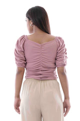 Women's Knitted Tops (Peach)